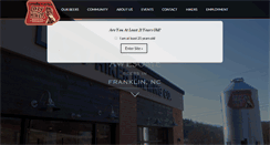 Desktop Screenshot of lazyhikerbrewing.com