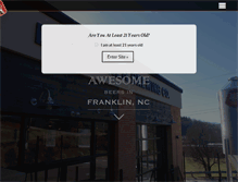 Tablet Screenshot of lazyhikerbrewing.com